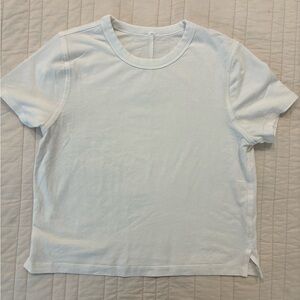 Classic Fit White Lululemon T-Shirt